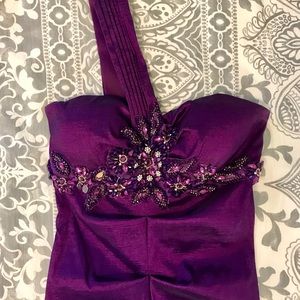 Purple Formal Mermaid Gown